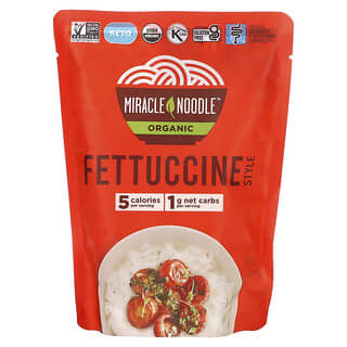 Gluten-Free, Low-Calorie Fettuccine Noodles for Keto & Paleo Diets
