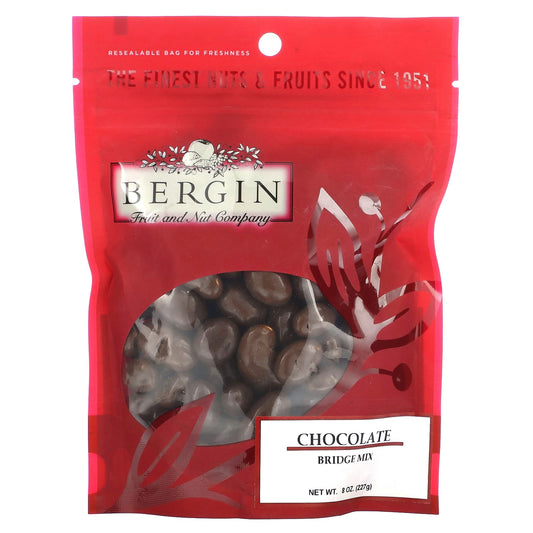 Bergin Bridge Mix Chocolate Trail Snack, 8 oz (227g) - Image 1