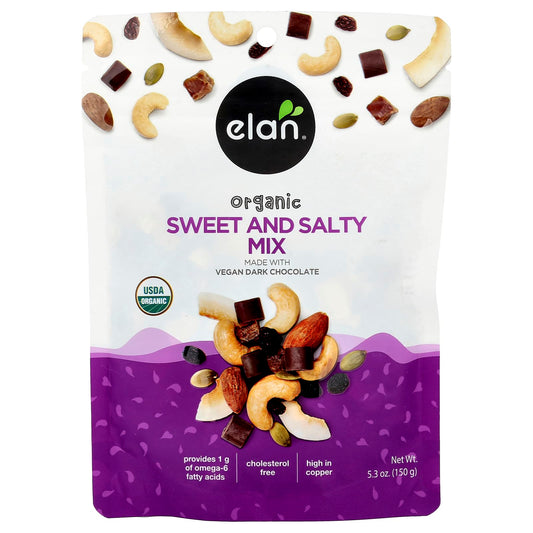 Organic Dark Chocolate Mix with Nuts and Fruits | Elan - Image 1