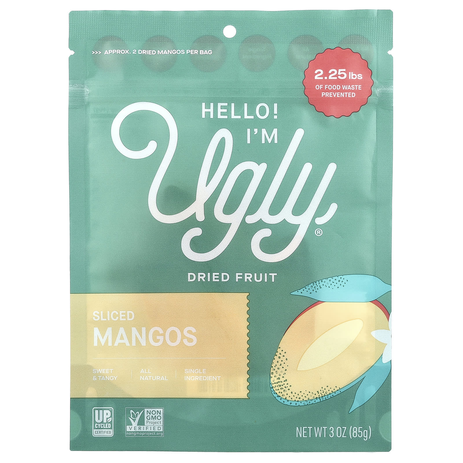 All-Natural Dried Mango Snack | Upcycled & Delicious - Image 1