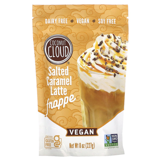 Vegan Salted Caramel Latte Frappe | Coconut Cloud | Dairy-Free - Image 1