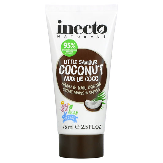 Nourishing Coconut Hand & Nail Cream by Inecto - Dry Skin Relief - Image 1