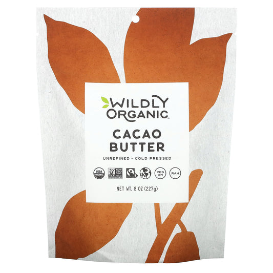 Wildly Organic, Cacao Butter, 8 oz (227 g) - Image 1