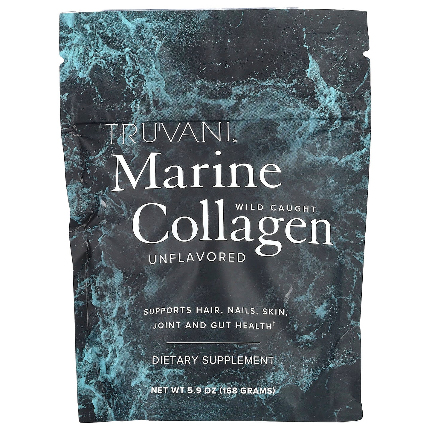 Truvani, Wild Caught Marine Collagen, Unflavored, 5.9 oz (168 g) - Image 1