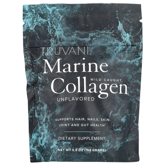 Truvani, Wild Caught Marine Collagen, Unflavored, 5.9 oz (168 g) - Image 1