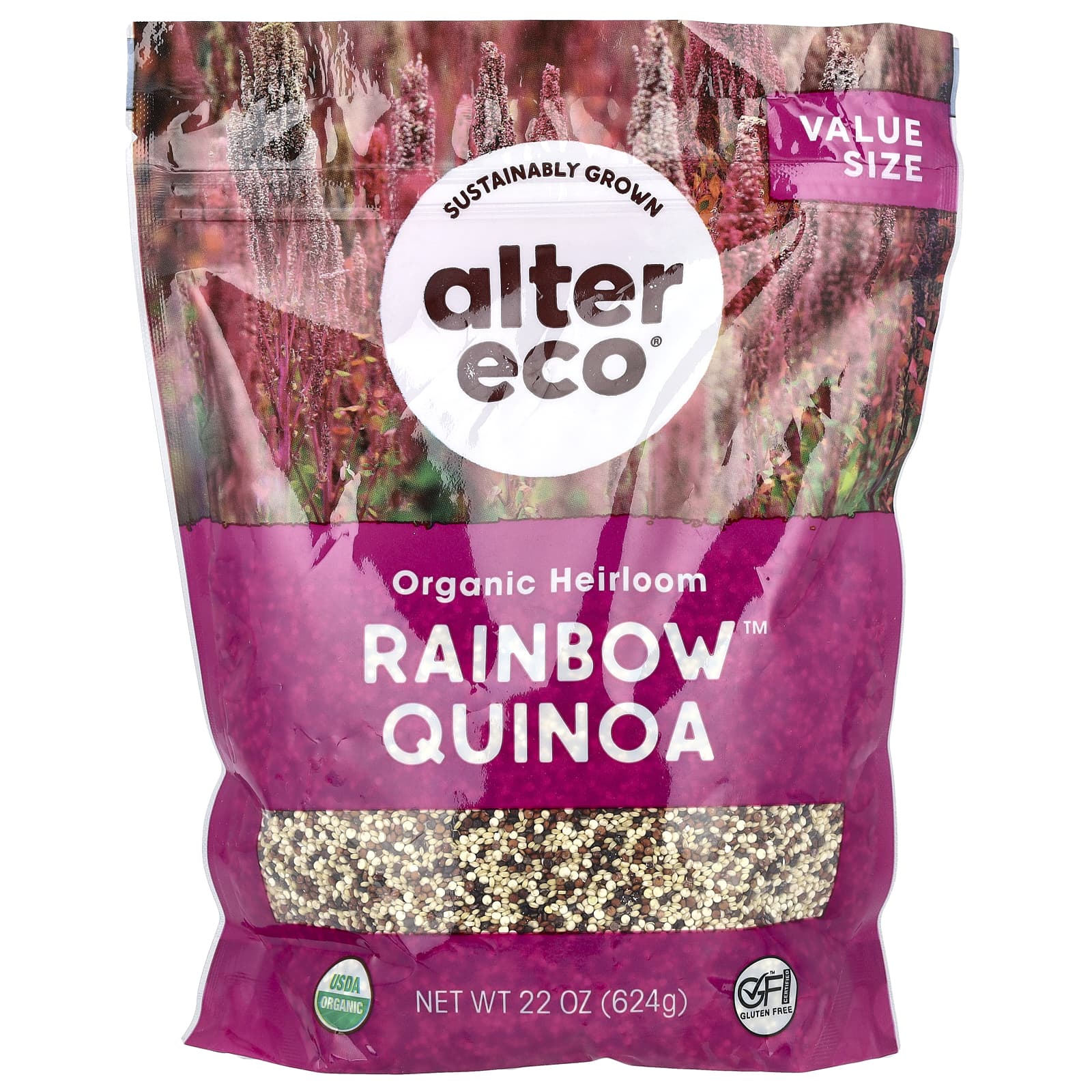 Nourish with Alter Eco Organic Heirloom Quinoa, 22 oz - Image 1