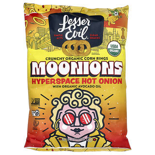 Elevate Your Snacking with LesserEvil Moonions, USDA Organic, 6 oz