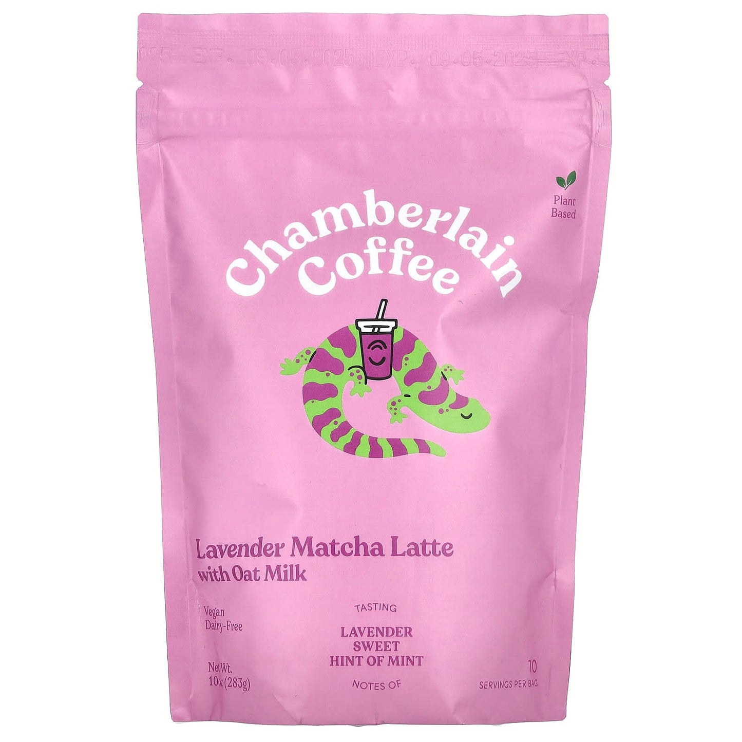 Lavender Matcha Latte with Oat Milk by Chamberlain Coffee - Image 1