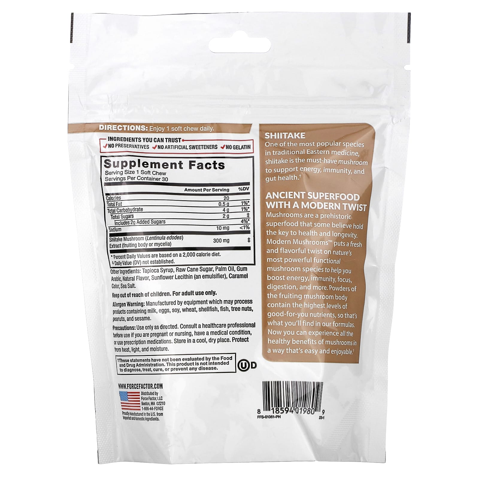 Boost Energy & Immunity with Force Factor Modern Mushrooms - Image 2