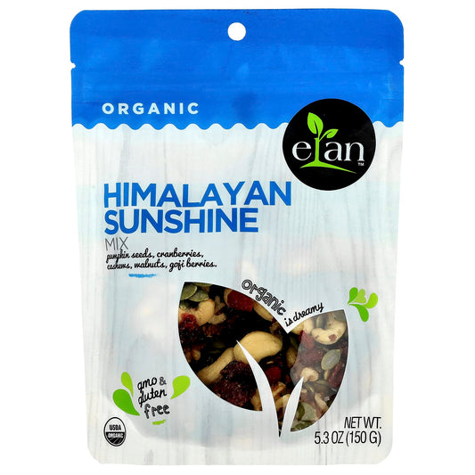 Organic Himalayan Sunshine Mix - Healthy Snack with Nuts & Dried Fruits - Image 1