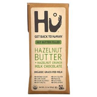 Decadent Hazelnut Butter & Crunch Bars, Fairtrade & Organic