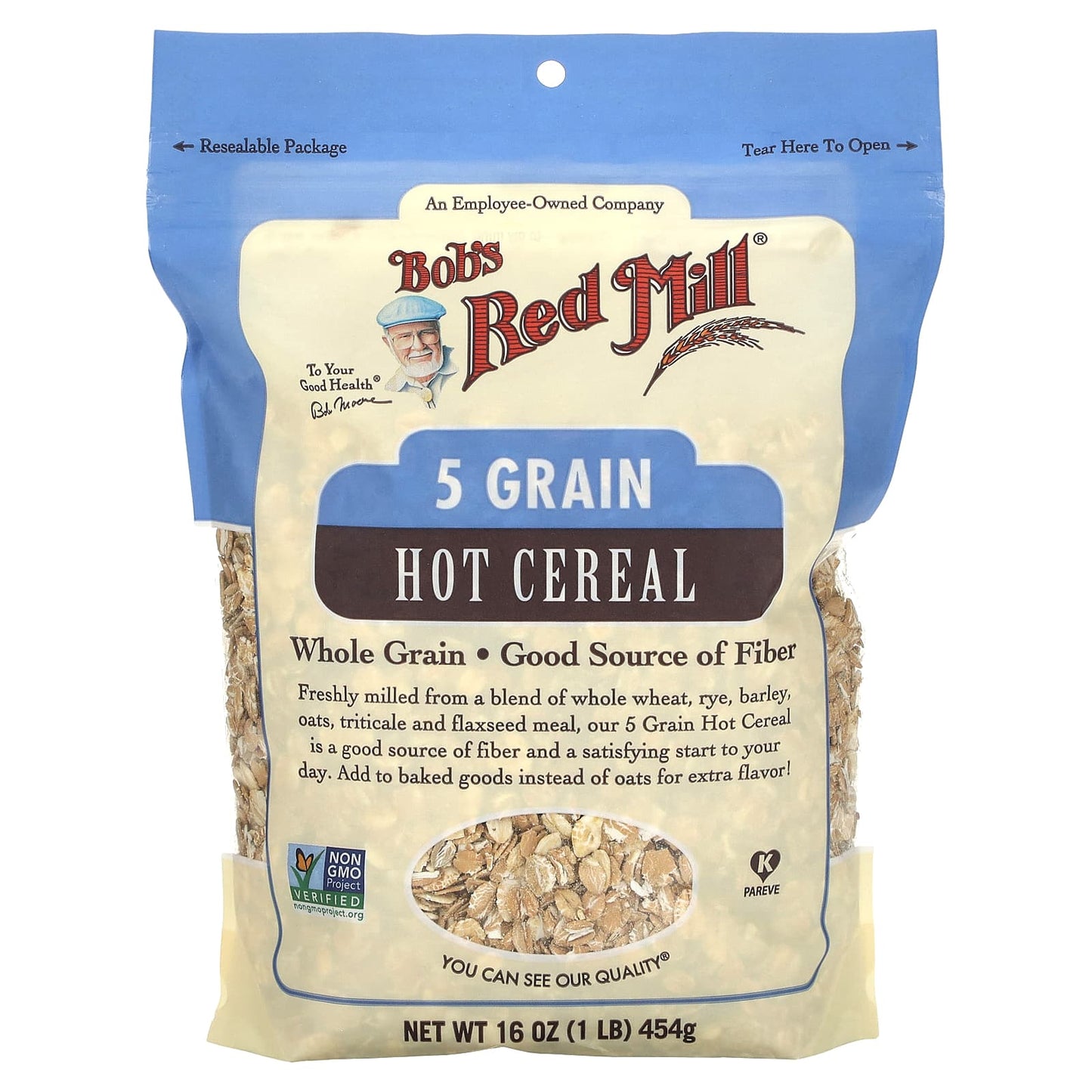 5 Grain Hot Cereal for a Satisfying Breakfast - Bob's Red Mill - Image 1