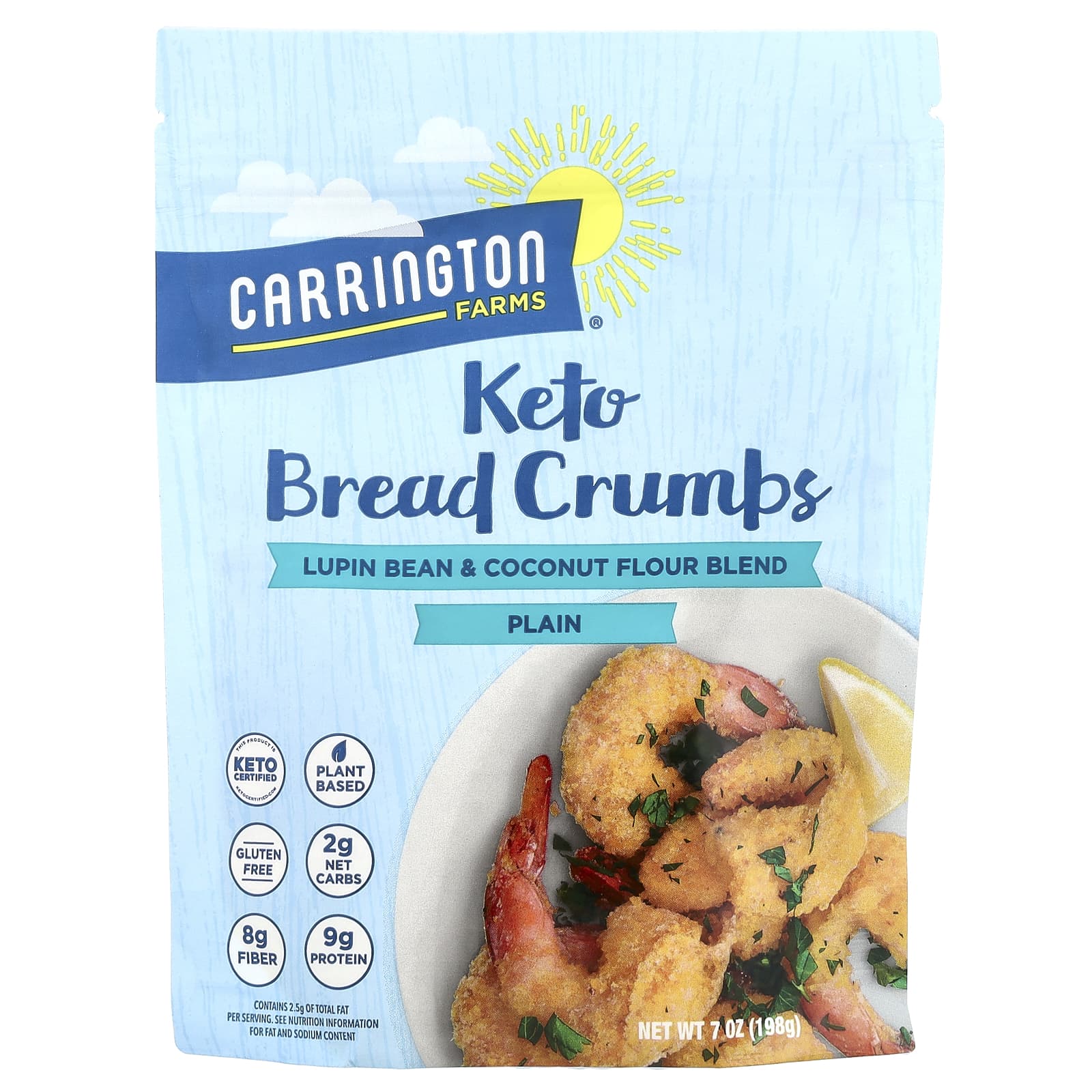 Keto Bread Crumbs by Carrington Farms - Low Carb, Gluten Free - Image 1