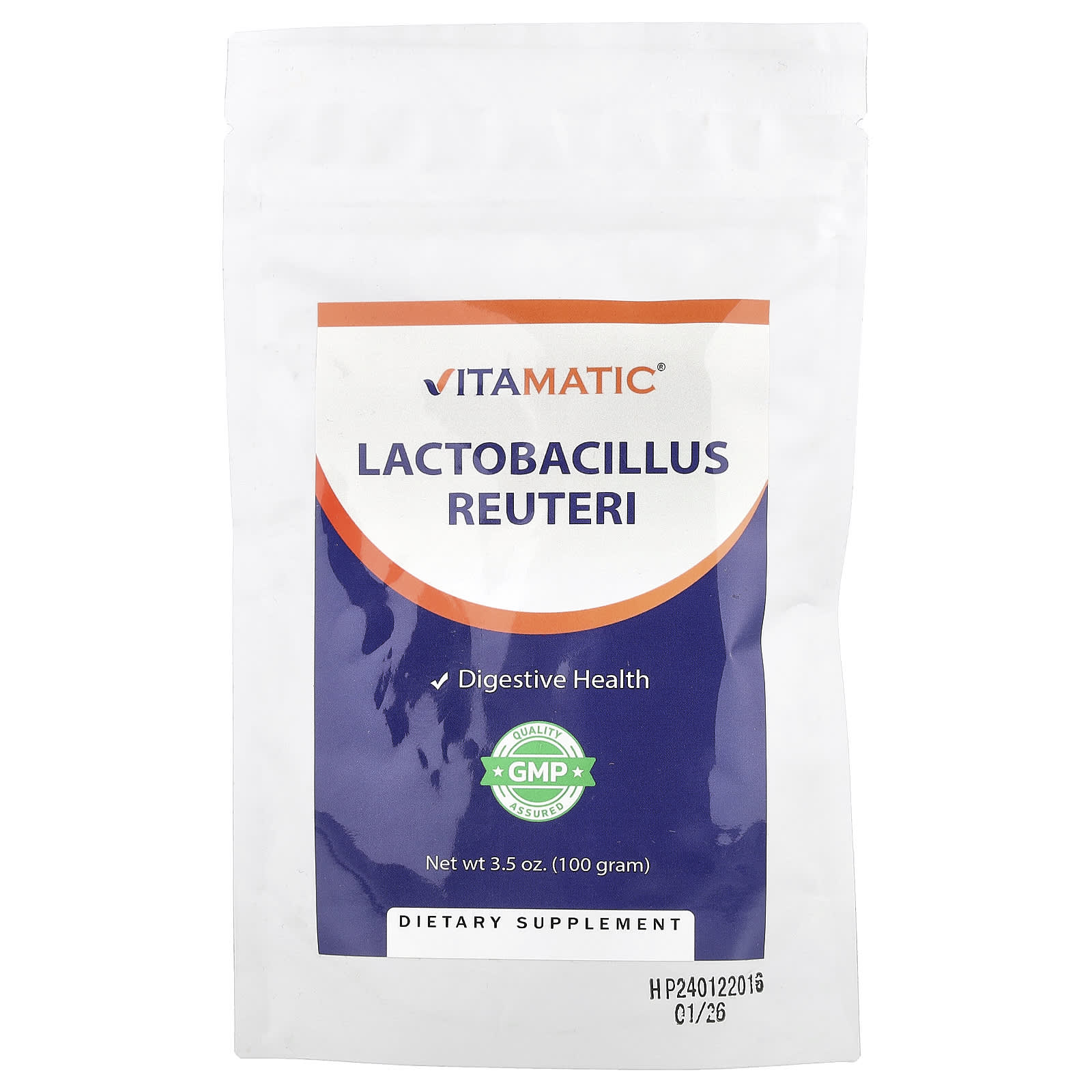 Vitamatic, Lactobacillus Reuteri, 3.5 oz (100 g) - Image 1