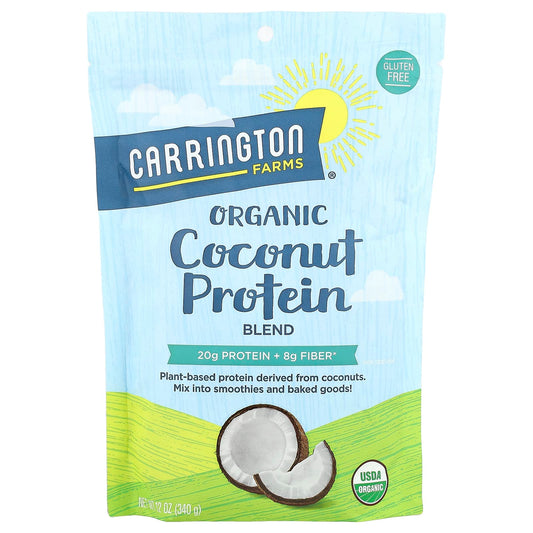Organic Coconut Protein Blend by Carrington Farms - 20g Protein & 8g Fiber - Image 1
