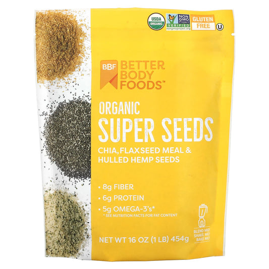 Organic Super Seed Blend by BetterBody Foods - USDA Organic, Non-GMO - Image 1