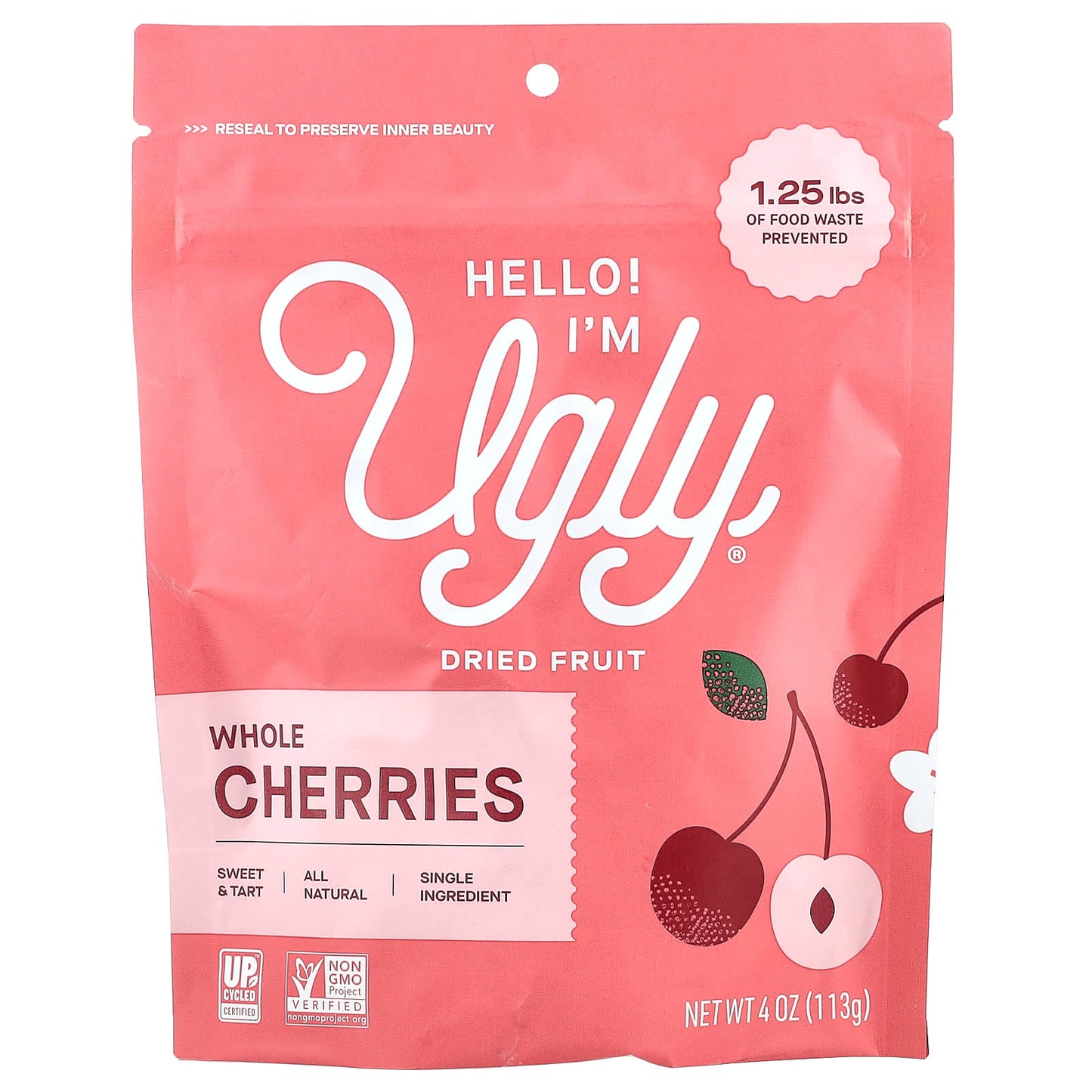 Ugly, Dried Cherries - All-Natural, No Added Sugar, Non-GMO - Image 1