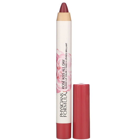 Physicians Formula, Rosé Kiss All Day, Glossy Lip Color, 1711506 Blushing Mauve, 0.15 oz (4.3 g) - Image 1