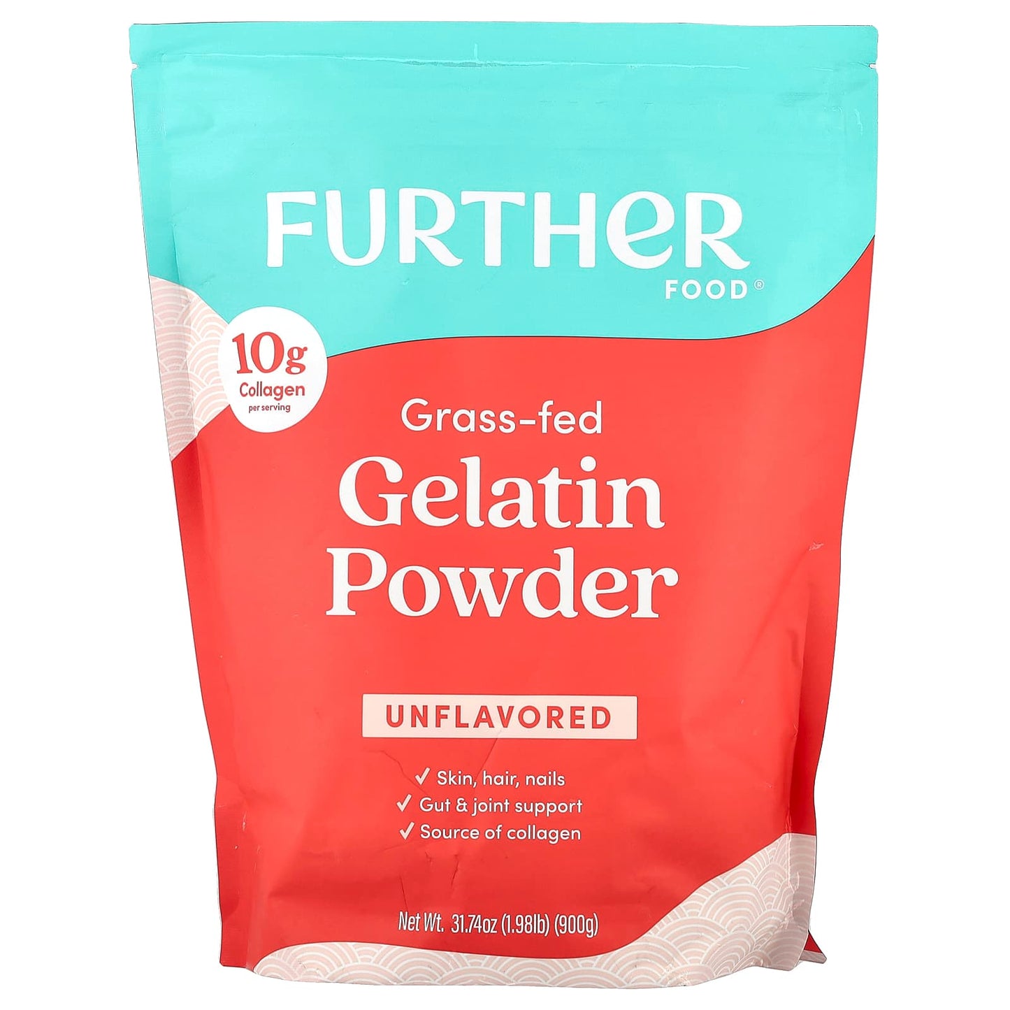 Grass-Fed Gelatin Powder by Further Food: Boost Skin & Joint Health - Image 1