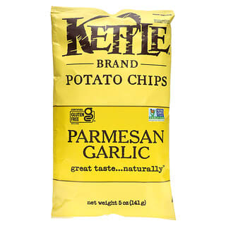 Kettle Parmesan Garlic Potato Chips, Gluten-Free, 5 oz (141g)