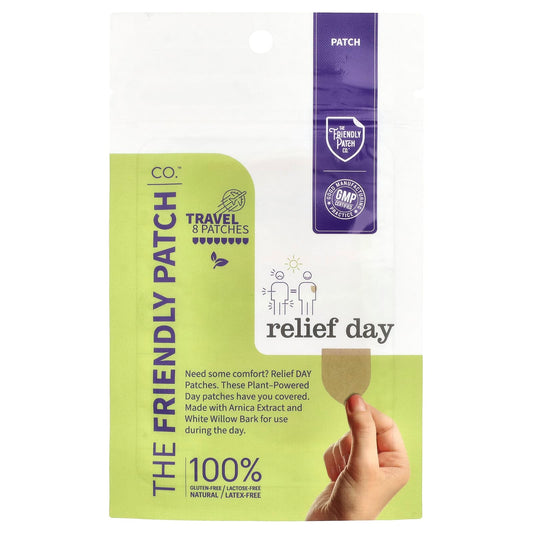 The Friendly Patch, Travel Patches, Relief Day , 8 Patches - Image 1
