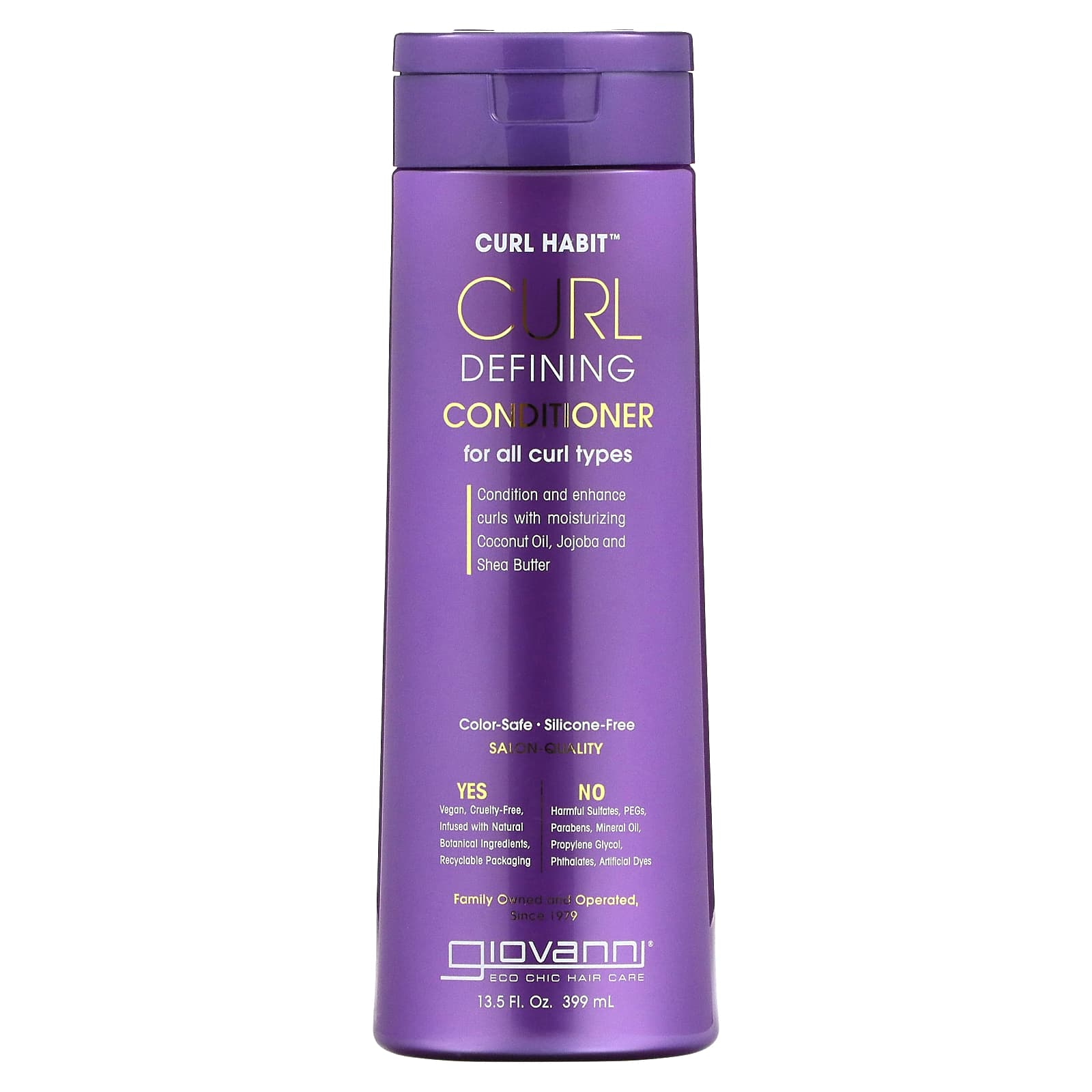 Giovanni Curl Defining Conditioner for All Curl Types, 13.5 fl oz - Image 1