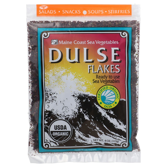Maine Coast Sea Vegetables, Dulse Flakes, 4 oz (113 g) - Image 1
