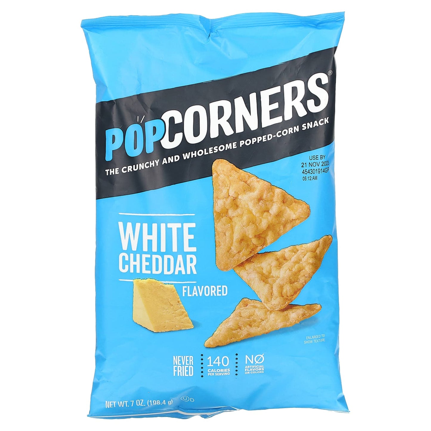 PopCorners, Chips, White Cheddar, 7 oz (198.4 g) - Image 1