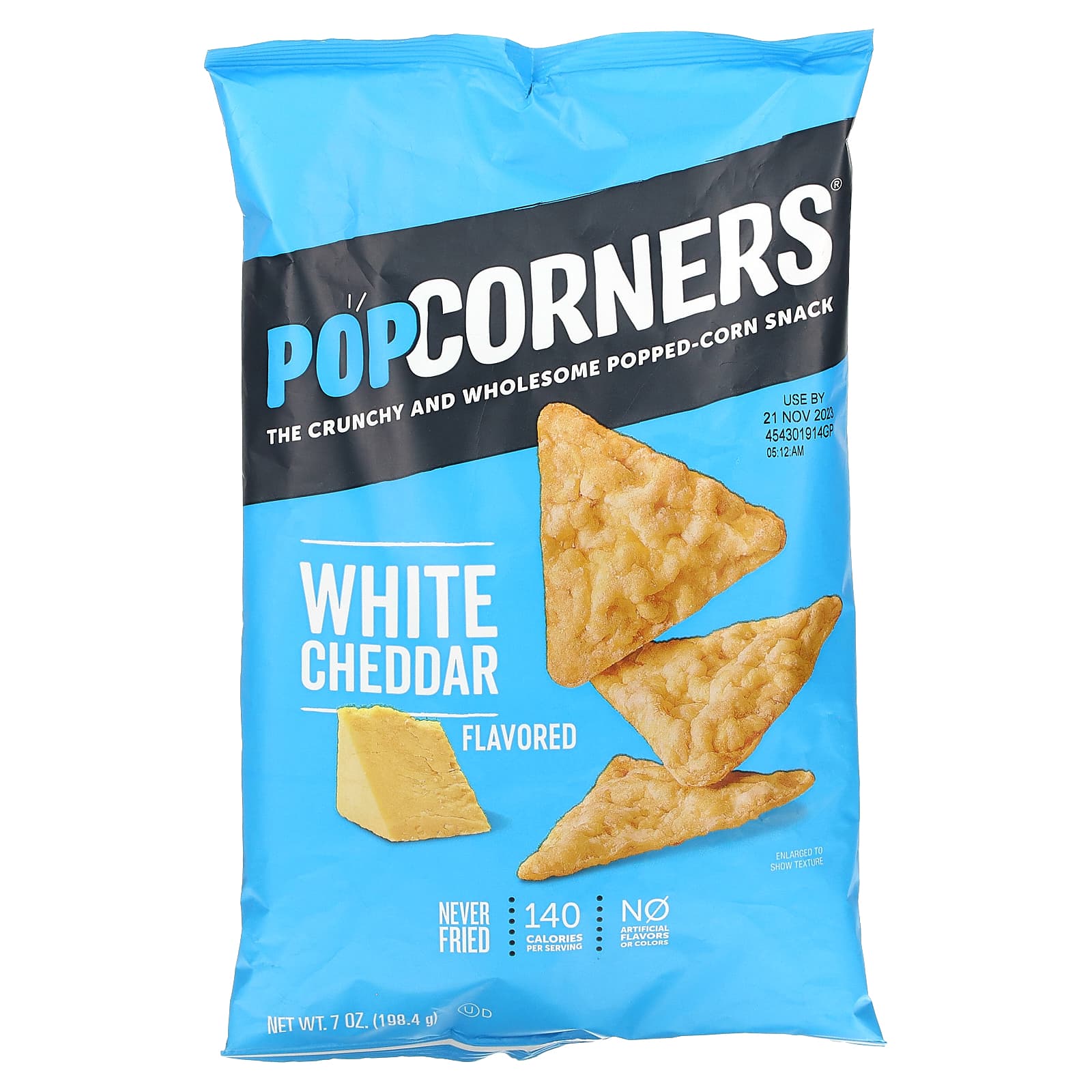 PopCorners, Chips, White Cheddar, 7 oz (198.4 g) - Image 1