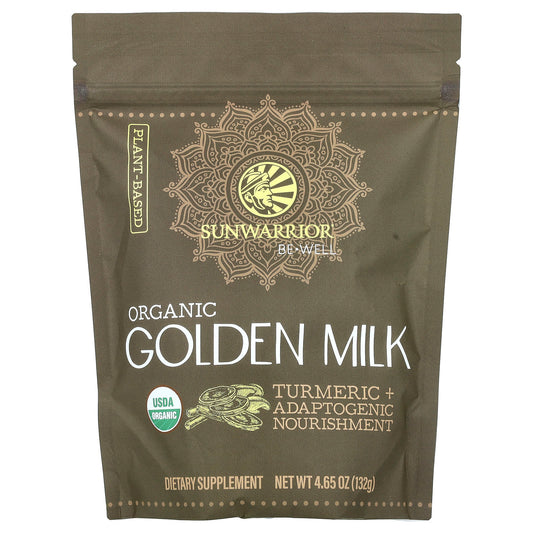 Sunwarrior, Organic Golden Milk, 4.65 oz (132 g) - Image 1