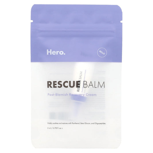 Hero Cosmetics Rescue Balm Mini - Fast Blemish Recovery Cream - Image 1