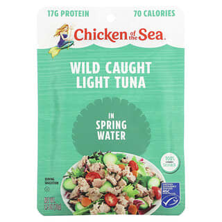Wild Caught Light Tuna in Spring Water by Chicken of the Sea - 2.5 oz