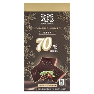 Indulge in Rich, Keto-Friendly Dark Chocolate by ChocZero