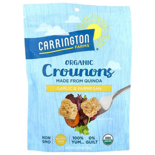 Crunchy Organic Croutons by Carrington Farms, Gluten Free, 4.75 oz - Image 1
