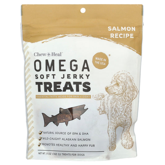 Wild-Caught Salmon Soft Jerky Treats for Dogs | Omega 3 Rich - Image 1