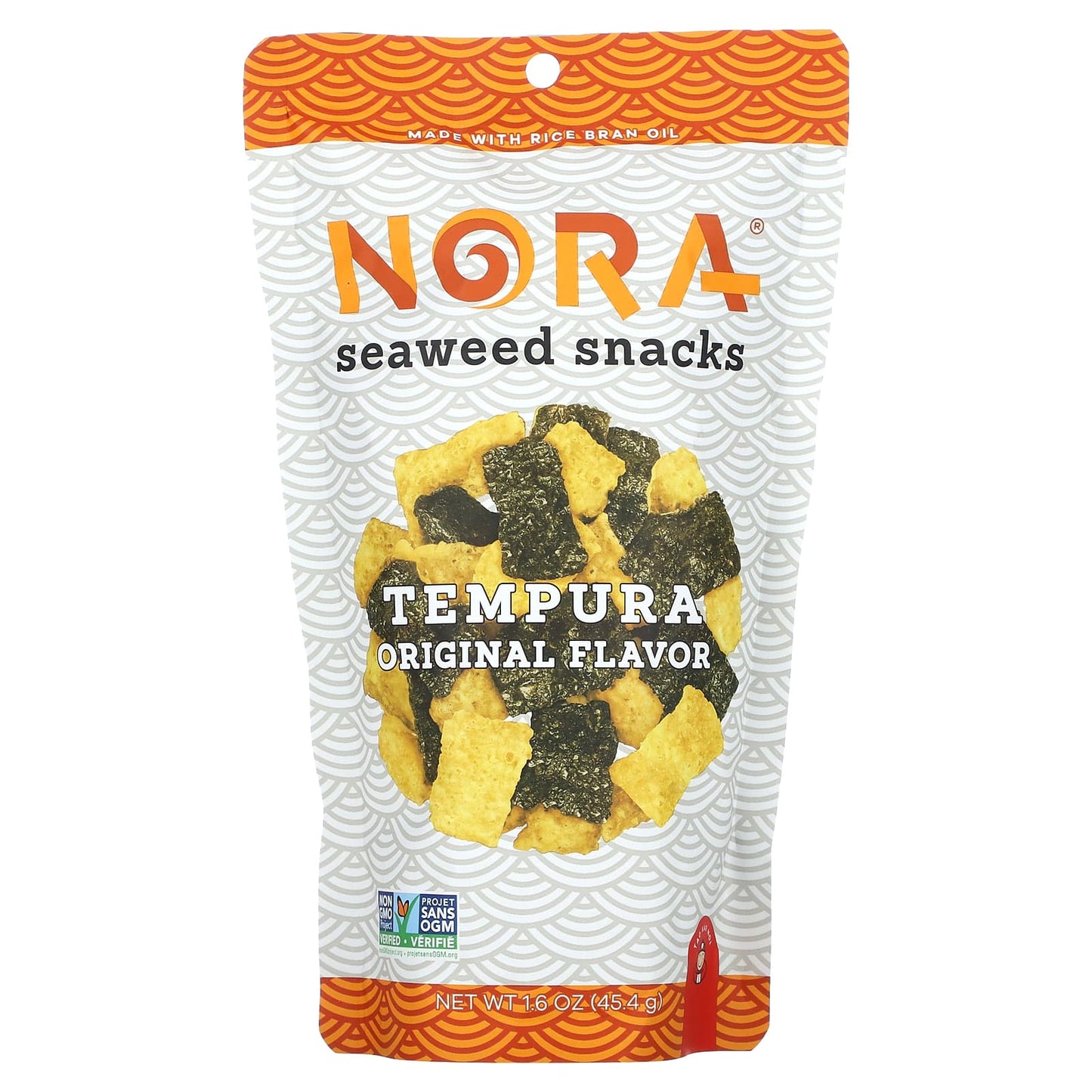 Nora Snacks, Seaweed Snacks, Tempura Original, 1.6 oz (45.4 g) - Image 1