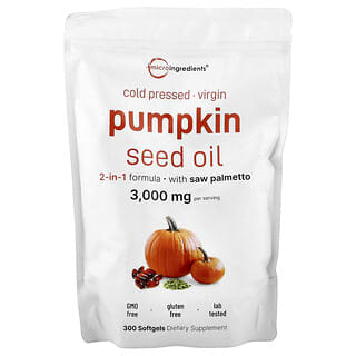 Pumpkin Seed Oil Softgels for Men - 300 Count by Micro Ingredients