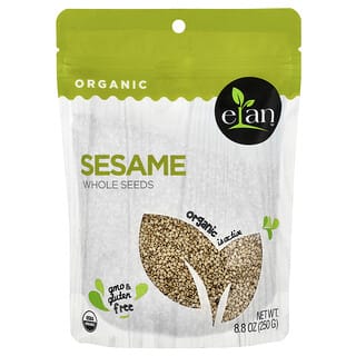 Nourish with Elan's Organic Whole Sesame Seeds