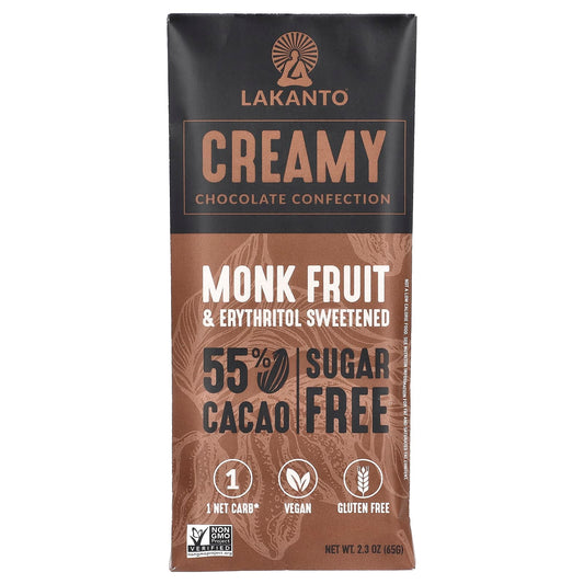 Lakanto, Creamy Chocolate Confection, 2.3 oz (65 g)