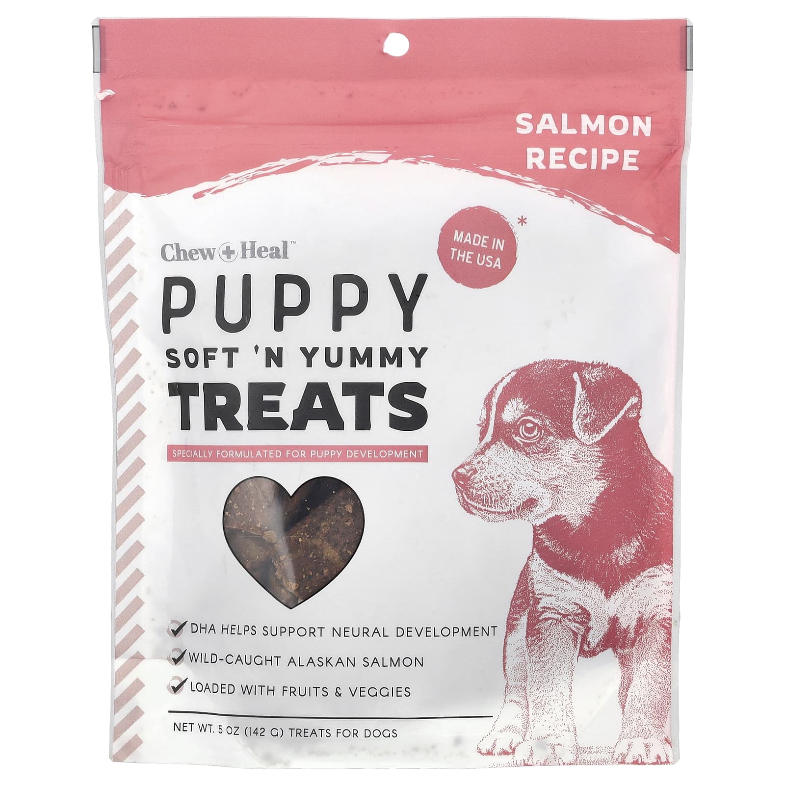 Salmon Puppy Treats for Brain Development & Coat Health - Image 1
