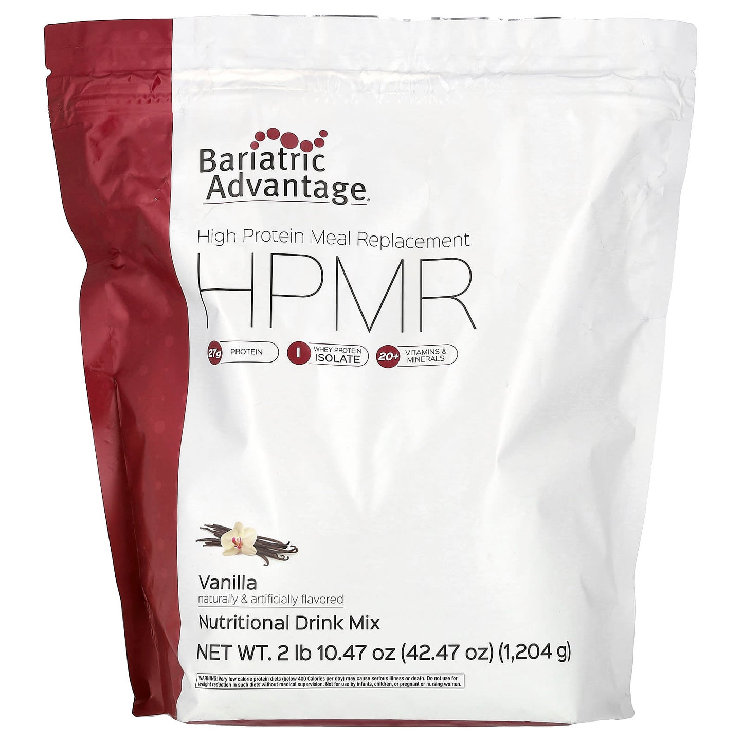 Bariatric Advantage High Protein Meal Replacement | 27g Protein, Vanilla, 2lb - Image 1