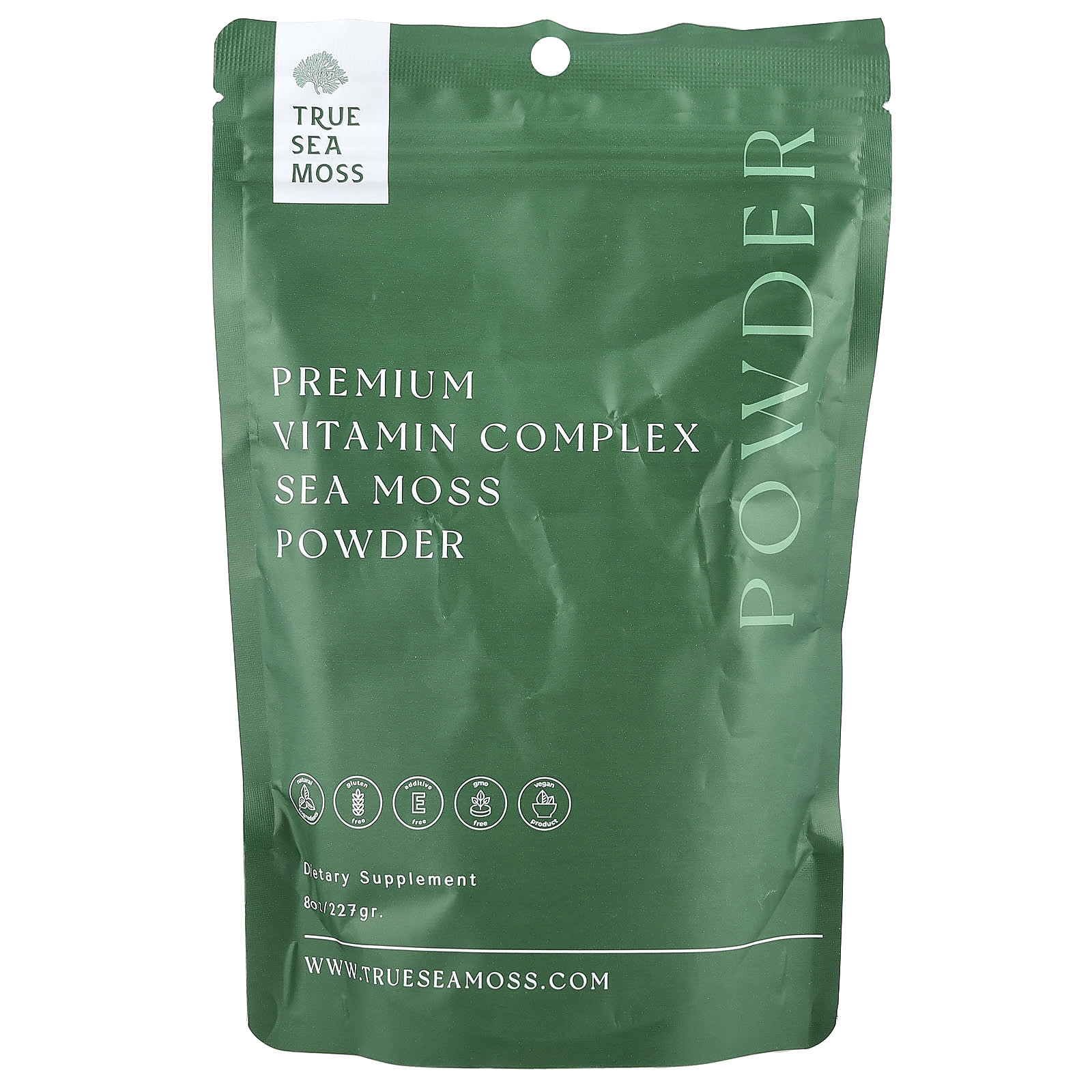 True Sea Moss, Premium Vitamin Complex Sea Moss Powder, 8 oz (227 g) - Image 1