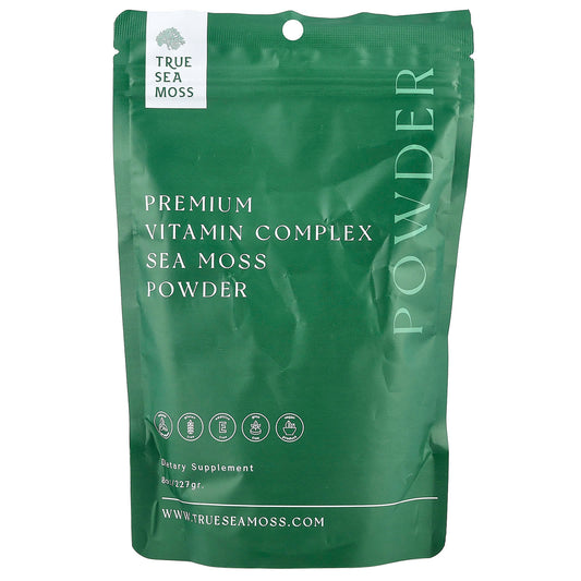 True Sea Moss, Premium Vitamin Complex Sea Moss Powder, 8 oz (227 g) - Image 1