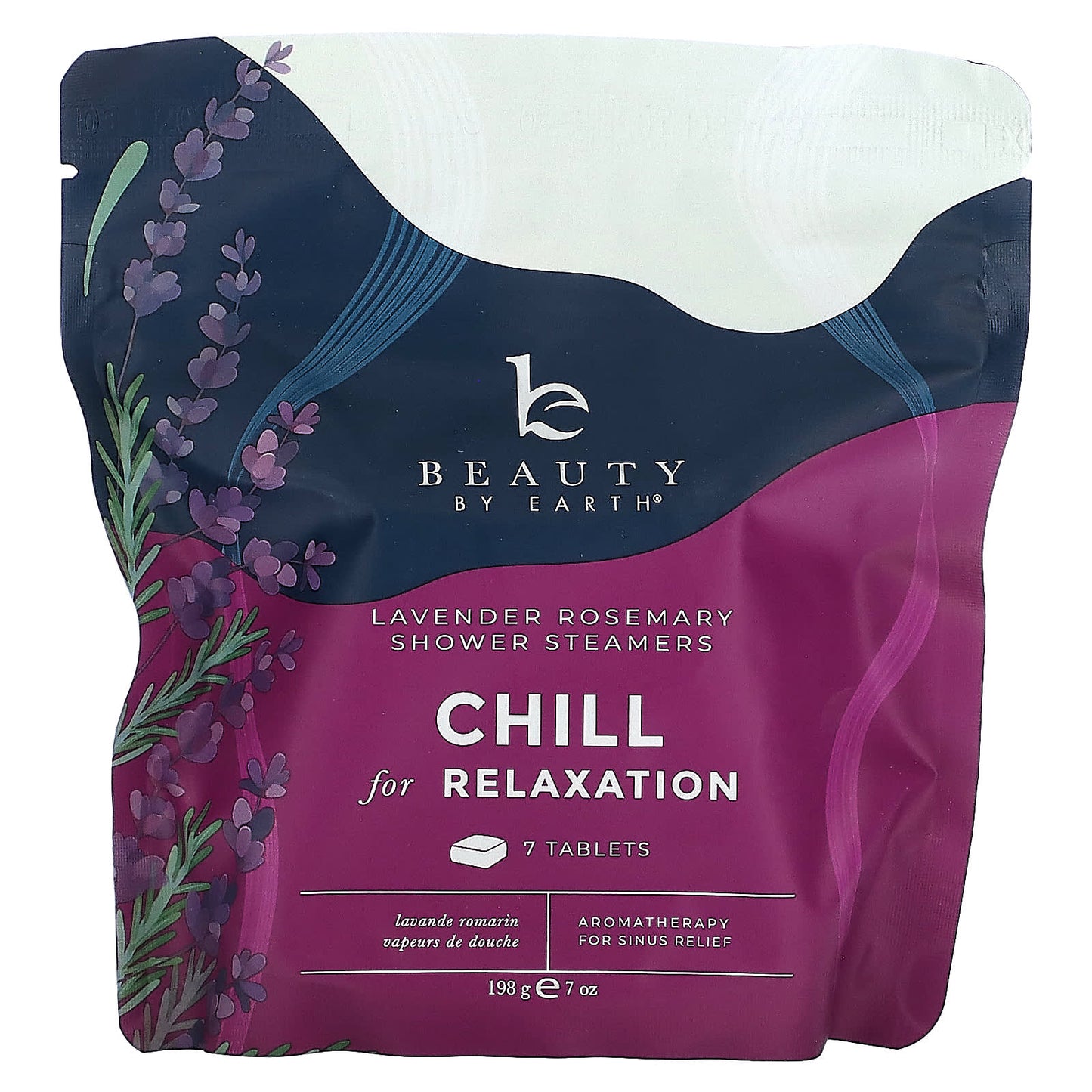 Lavender Rosemary Shower Steamers for Relaxation & Sinus Relief - Image 1