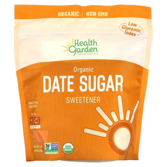 Organic Date Sugar Sweetener by Health Garden - Low Glycemic & Non-GMO - Image 1