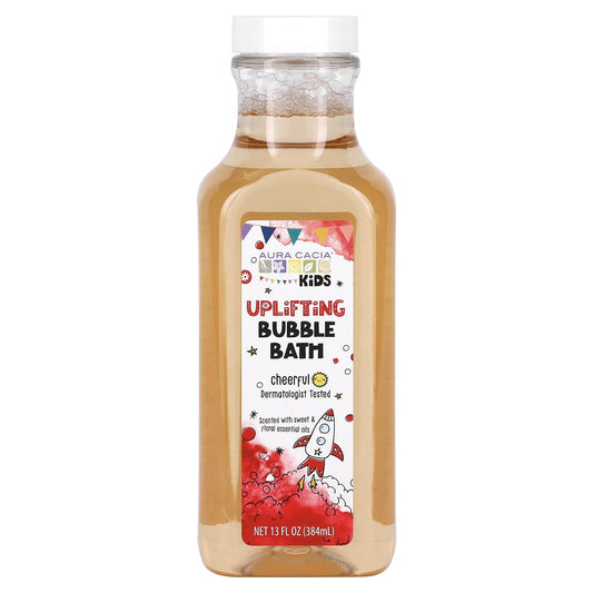 Aura Cacia Uplifting Bubble Bath for Kids, 13 oz, Gentle & Natural - Image 1
