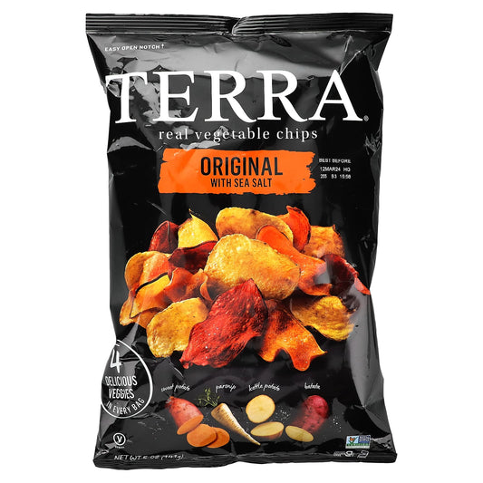 Terra, Real Vegetable Chips, Original With Sea Salt, 5 oz (141 g) - Image 1