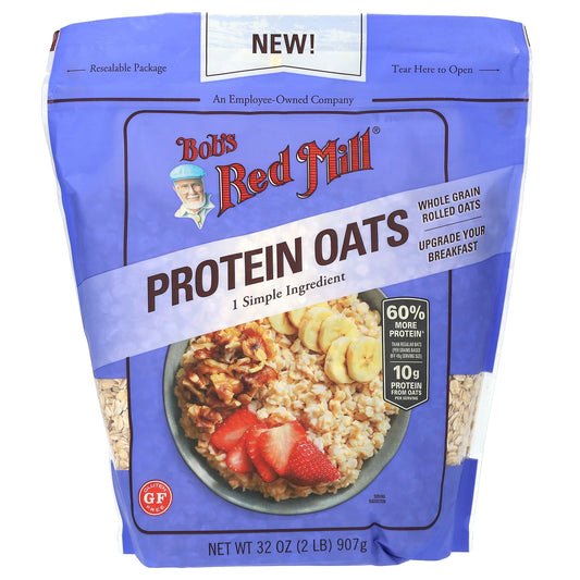 Bob's Red Mill Protein Oats, 32 oz - Wholesome & Delicious Breakfast - Image 1