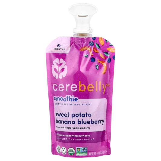 Dairy-Free Organic Cerebelly Puree for Babies Over 6 Months - Image 1