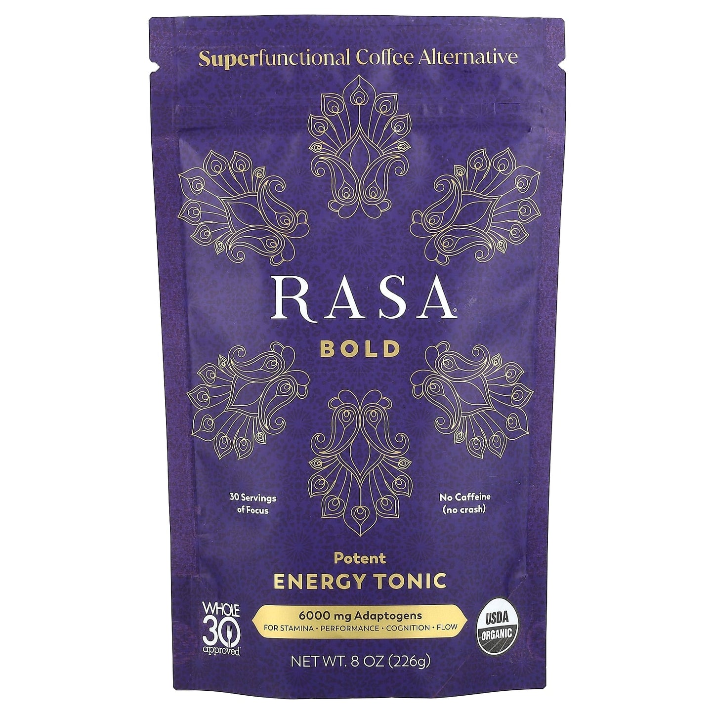 Rasa, Potent Energy Tonic, Bold, 8 oz (226 g) - Image 1
